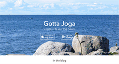 Desktop Screenshot of gottajoga.com